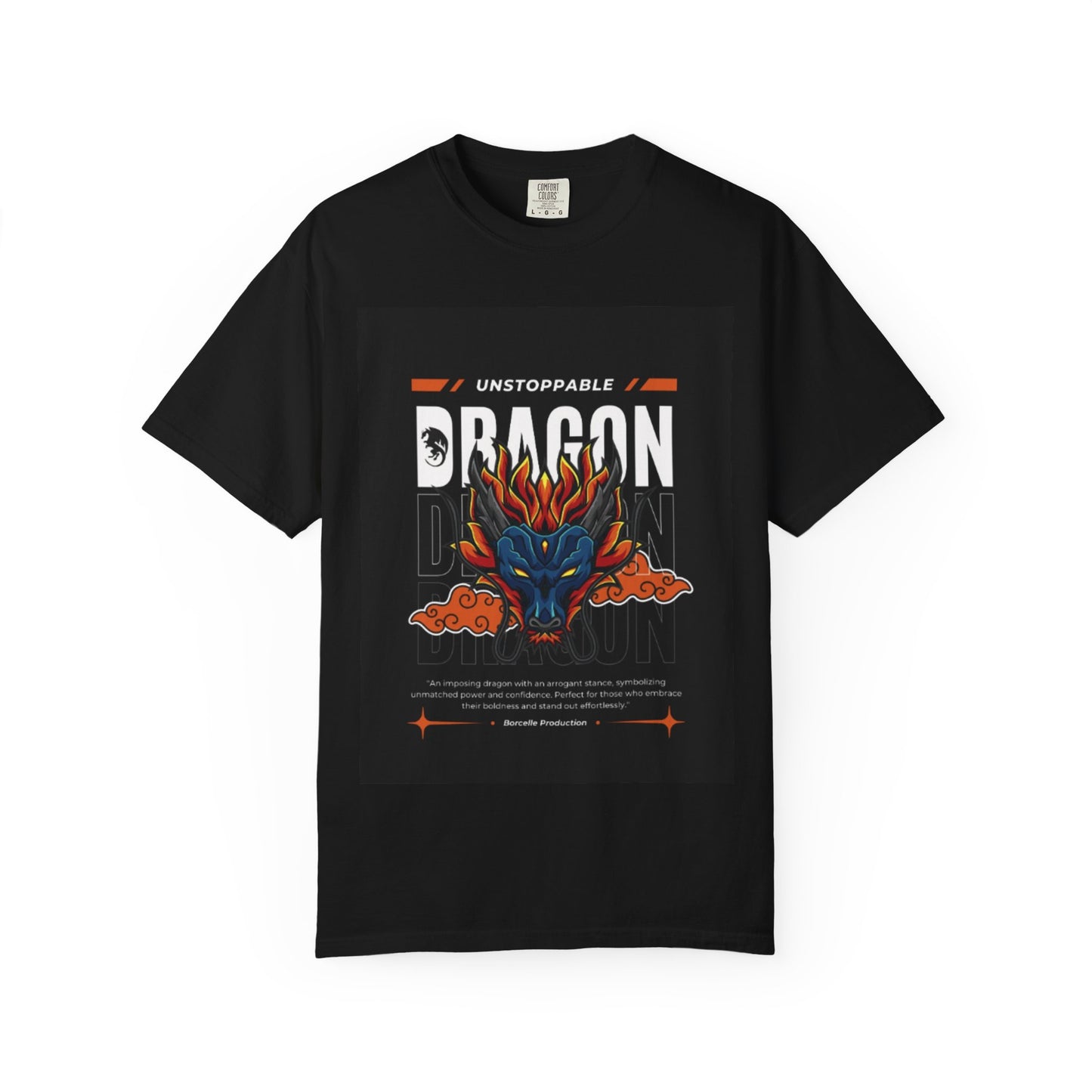 Unstoppable Dragon T-Shirt, Cool Graphic Tee, Gift for Anime Fans, Casual Wear, Unique Dragon Art, Streetwear Style