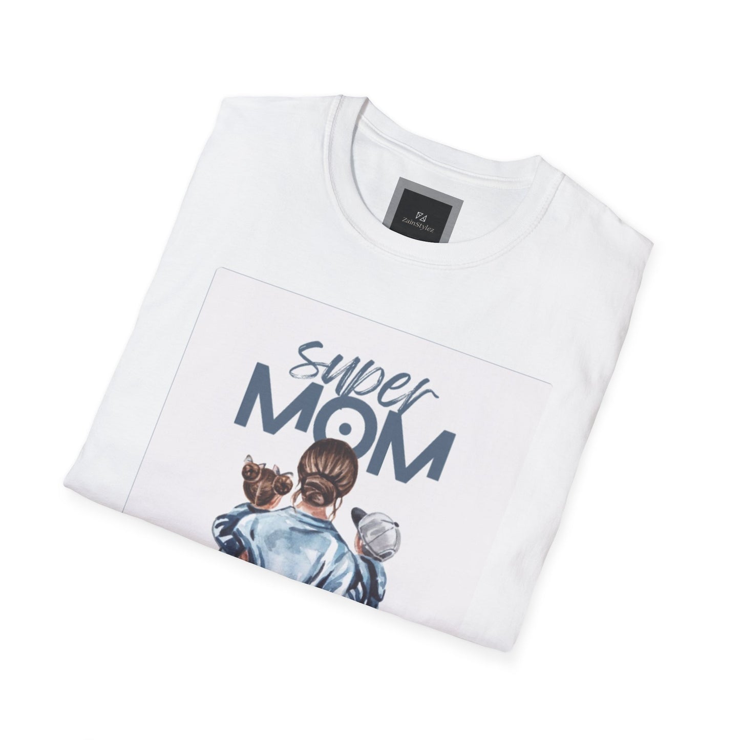 Softstyle T-Shirt - Super Mom Design