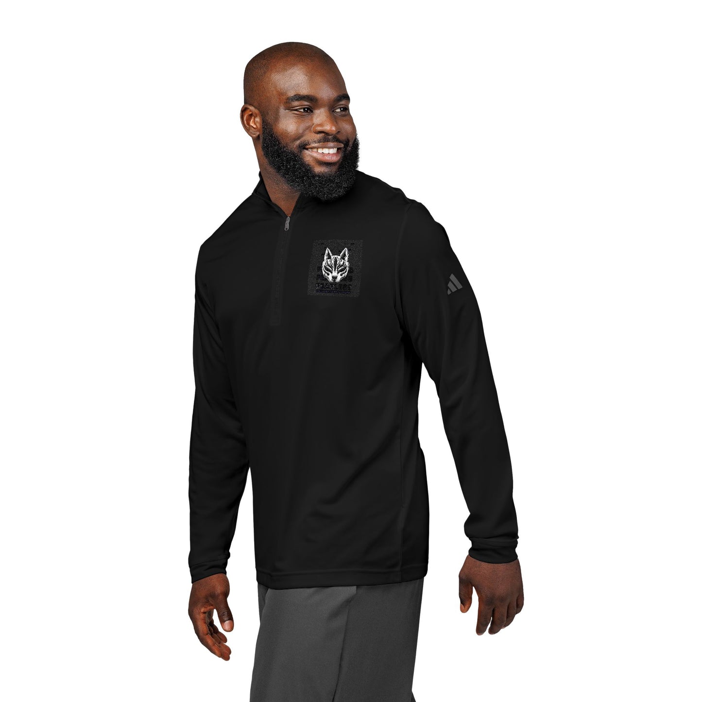 Adidas® Quarter-Zip Pullover with Custom Embroidery | Sporty, Stylish, Comfortable Layering Piece for Active Lifestyle