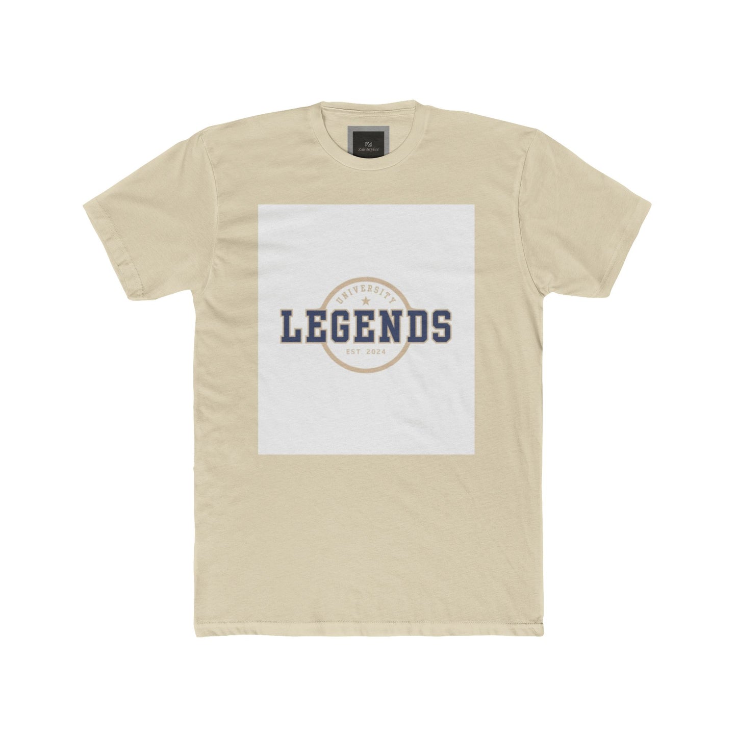 Legends Cotton Crew Tee, Casual Graphic Tee, Sports Fan Shirt, Gift for Him, Vintage Style T-shirt