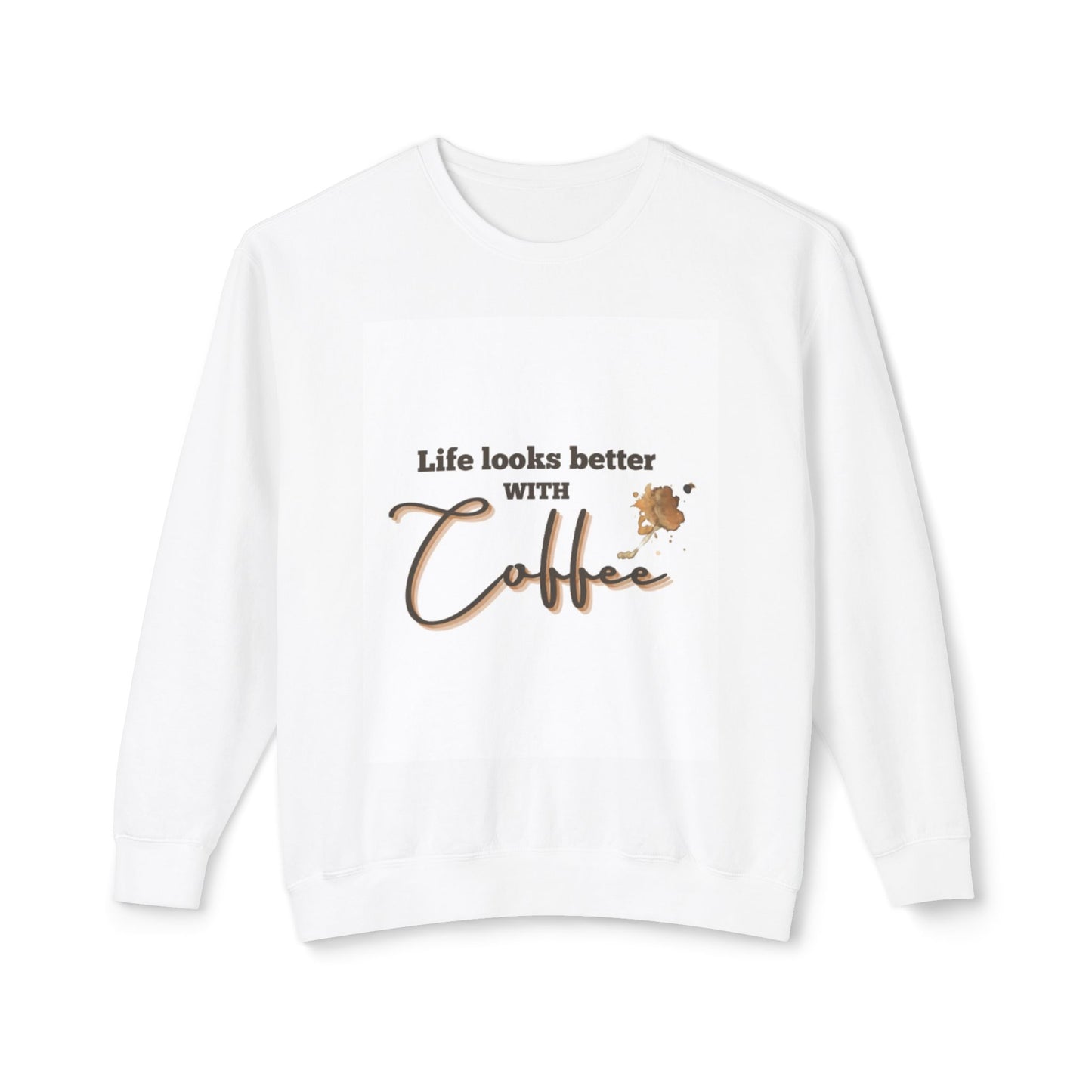 Coffee Lovers Sweatshirt - Cozy Gift for Caffeine Enthusiasts, Ideal for Relaxed Days, Birthdays, and Coffee-Themed Parties