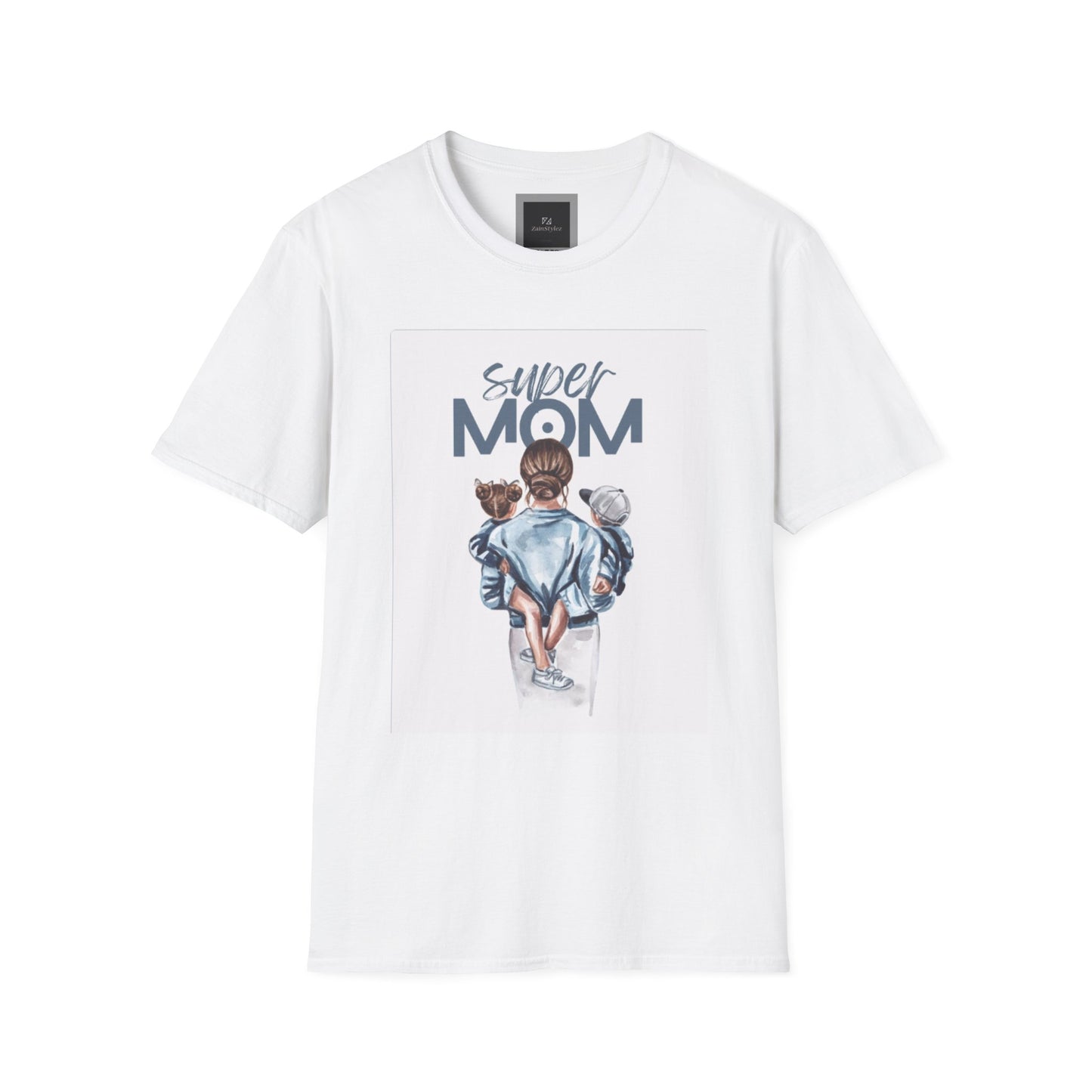 Softstyle T-Shirt - Super Mom Design
