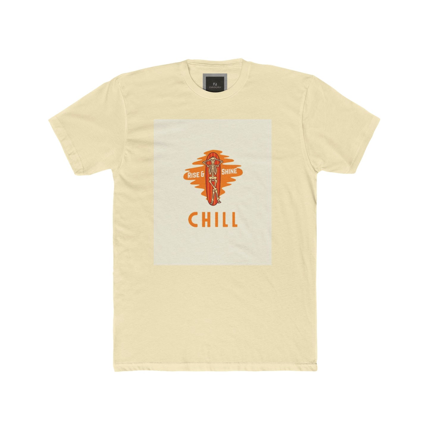 Chill Vibes Cotton Crew Tee, Relaxed Comfort T-Shirt, Casual Wear, Summer Style, Gift for Friends
