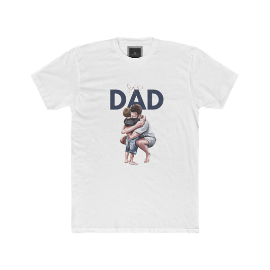 Super Dad Cotton Crew Tee - Father's Day Gift, Family T-Shirt, Gift for Dad, Casual Wear, Parent Shirt