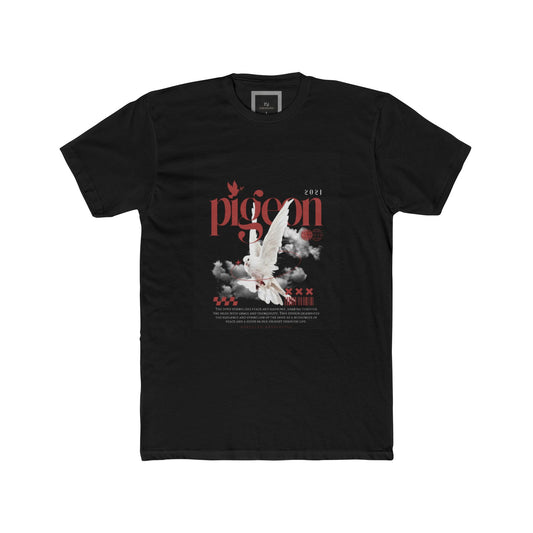 Cotton Tee - Pigeon Graphics Design