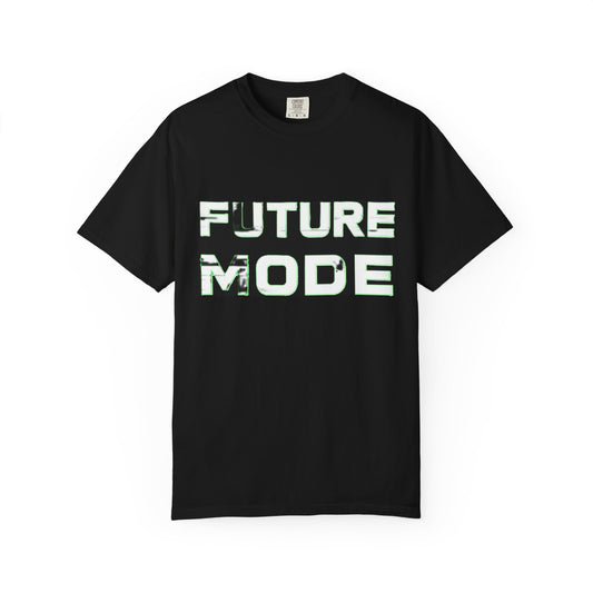 Garment-Dyed T-Shirt: Modern Aesthetic Tee, Future Mode Graphic Top, Casual Streetwear, Perfect Gift for Trendsetters