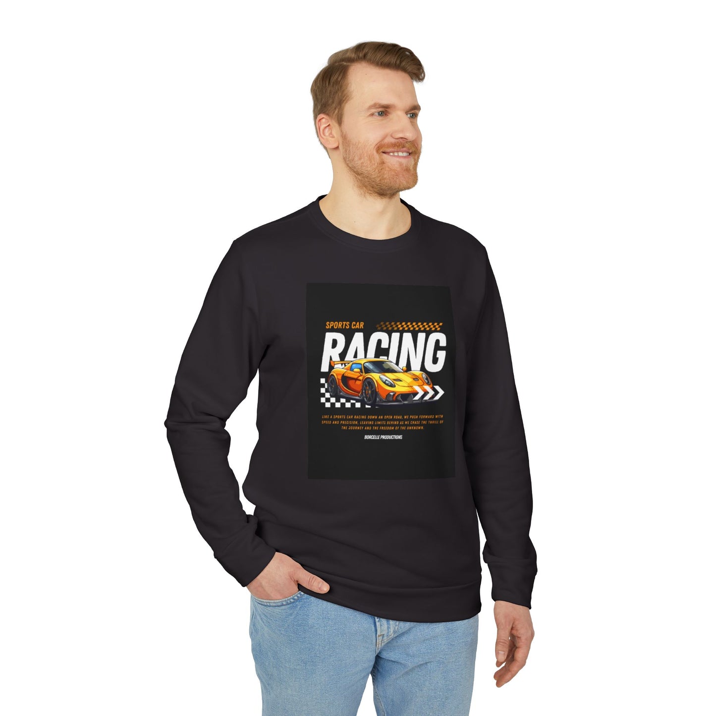 Fleece Sweatshirt - Modern Design