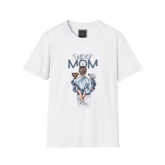 Softstyle T-Shirt - Super Mom Design