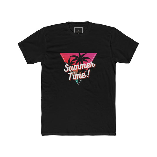 Summer Time Cotton Crew Tee