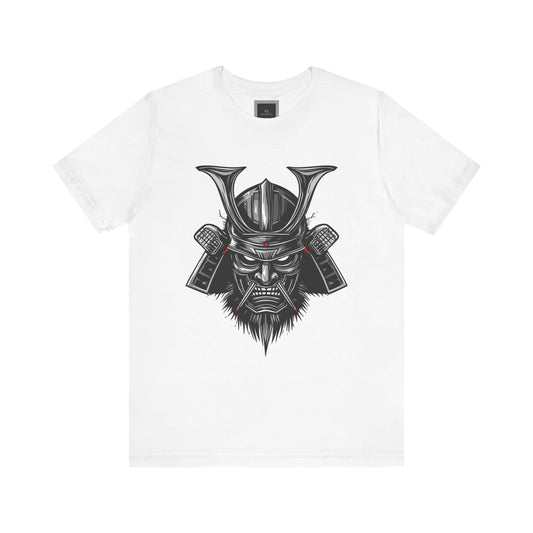 Samurai Warrior Graphic Tee – Jersey Short Sleeve T-Shirt, Anime Merchandise, Gift for Gamers, Vintage Style, Casual Wear