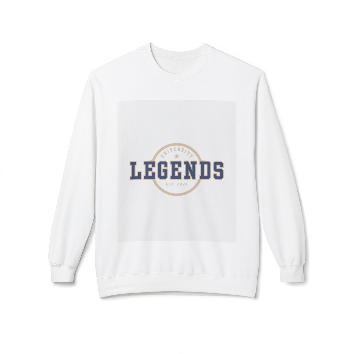 Legends Crewneck Sweatshirt | Unisex Midweight Fleece, Cozy Gift for Family, Perfect for Casual Wear, Athletes, Sports Events, Birthdays