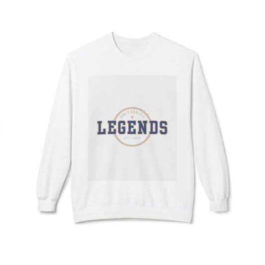 Legends Crewneck Sweatshirt | Unisex Midweight Fleece, Cozy Gift for Family, Perfect for Casual Wear, Athletes, Sports Events, Birthdays