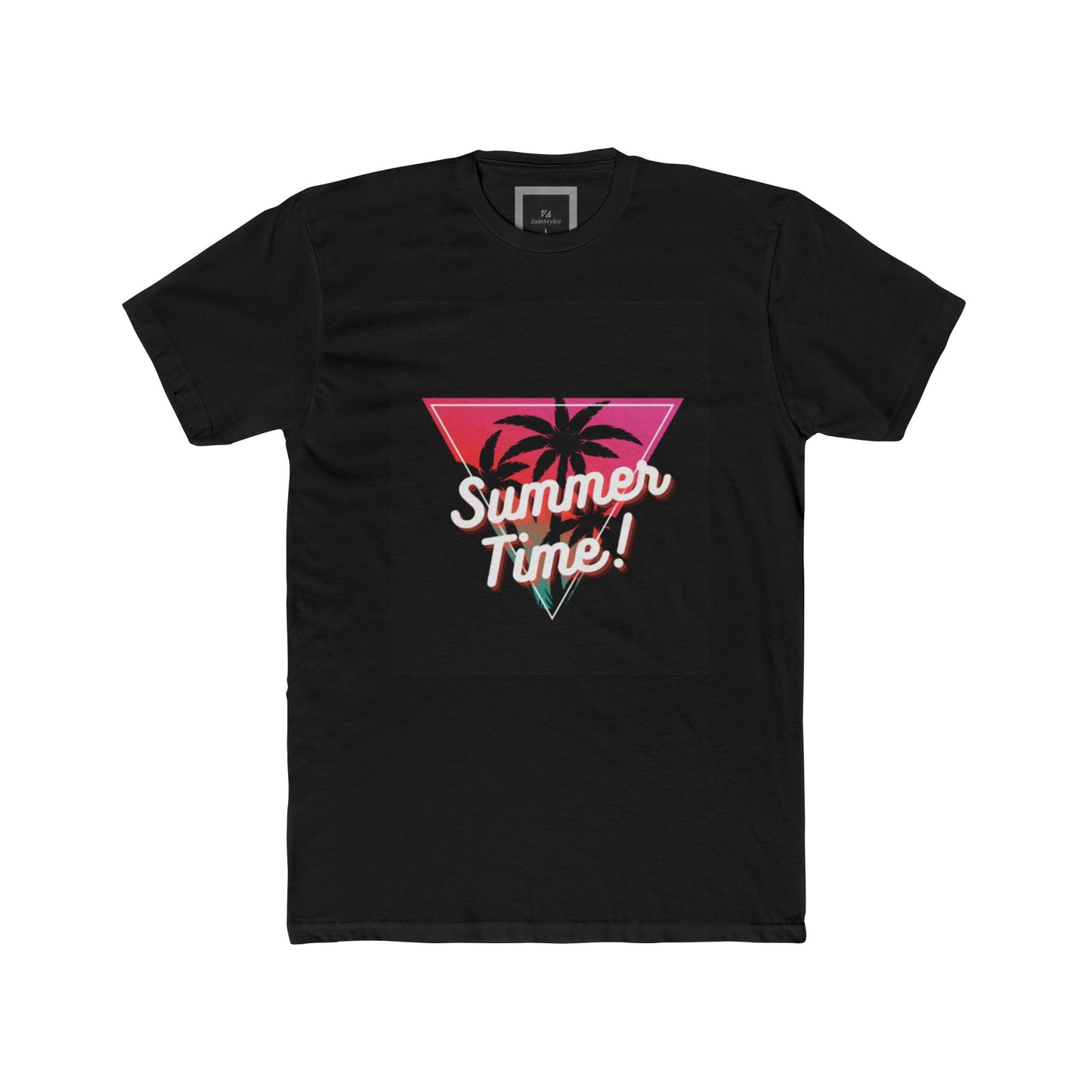 Summer Time Cotton Crew Tee