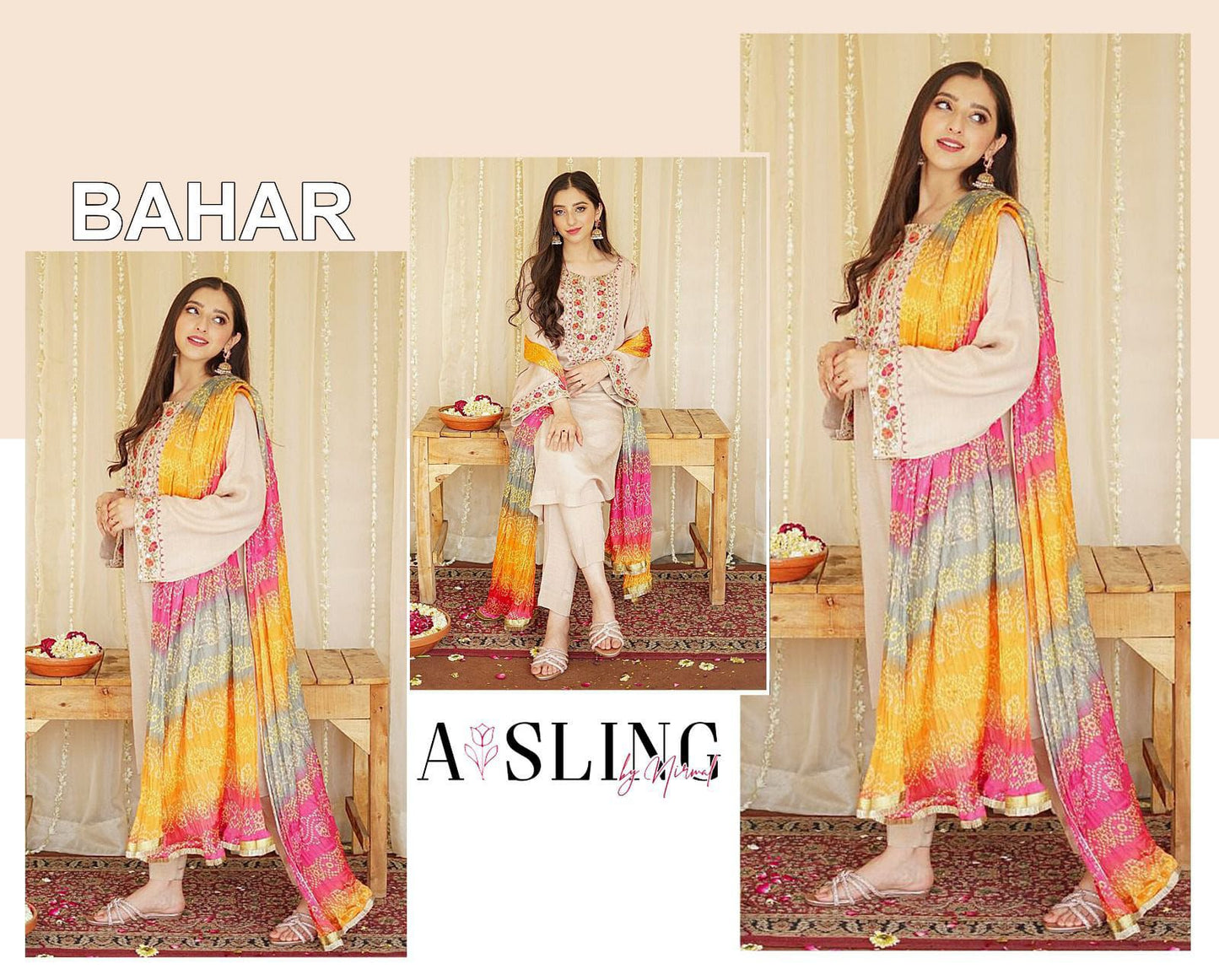 3pcs Dhanak suit